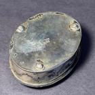 Robertson T  Tsosie Vintage Navajo Sterling Silver  925 Trinket Pill Box 22 4g