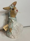 Nwt Joe Spencer Patsy Rabbit Spring Easter Bunny Shelf Sitter 13  Art Doll Plush