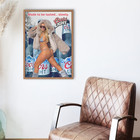 Coors Light Beer Poster Sexy Winter Girl 16x24 Dream Girl  Mancave Bar Decor