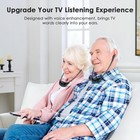 Simolio Digital Wireless Headphones For Tv  3 Tone  Separate Volume   Balance