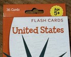 United States Flash Cards Ages 5  Pack Of 36 Bendon New In Box
