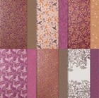 Stampin Up Blackberry Beauty Designer Series Paper  12 Sheets 12 X 12    new   