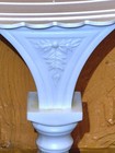 Vtg Wilton Roman Arched 6 Columns Tiered Wedding Cake Stand Set Separator 13 