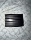 Authentic Rimowa Black Aluminum Card Holder