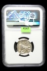 Atica  Athens  C 440-404 Bc  Ar Tetradrachm  17 18g  Ngc Choice Au   4147