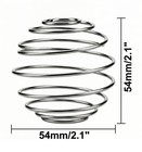 2 1-inch Large Size Shaker 4 Pcs Balls For Cocktail Glass And Protein Silver