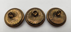 Set Of 3 Us Army Waterbury Scovill Mfg Co  1    Button Great Seal Eagle Goldtone