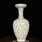 11   Old China Song Dynasty Ding Kiln Porcelain Palace Double Ear Bottle Vase