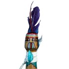 Vtg Wood Carved Hopi Kachina Spirit Doll Sculptures Signed K s 