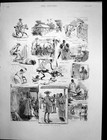 Antique Old Print Dr Syntax Ceylon Statue Prince Consort Windsor Queen 1890
