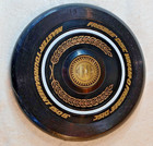 Vintage Wham-o Frisbee Master Tournament Model 1967 Collectors Black gold  Read