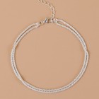 925 Plated Silver Anklet Chain Ankle Bracelets Link Stackable Fashion Jewelry