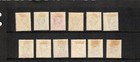 Seychelles 1903 Kevii Portrait Long Set Complete  scott 38-48  Vf Mh Zx20