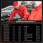 Ac Compressor W  Clutch For Ford F-150 2007-2014 F-350 F-450 F-550 Super Duty