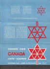 Canada 1967 Souvenir Card Floral Emblems And Coats Of Arms Vintage Centennial