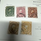 Mexico Stamps - 1885 - Miguel Hidalgo  Used W faults       Lot 29 File 136 