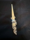 Vintage F s Gilbert Sterling Art Nouveau Floral Repousse Letter Opener