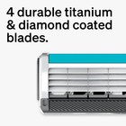 Quattro Titanium Razor Refills 8ct Razor Blades Refills Razor Blades For   