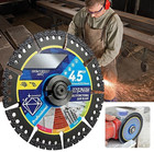 1 3pc Diamond Multi-purpose Saw Blades4 5 Inch Heavy Duty Diamond Cutting Blades