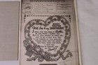 1944 Wwii 26th Infantry Regiment Us Army Christmas Card From Germany Eto