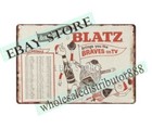 1962  Beer Baseball Schedule Metal Tin Sign Room Pubsdecor
