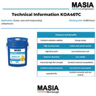 1310-0368-38 Atlas Copco Roto-xtend Duty Fluid  5 Gal Pail  Pao Base  8000 Hours