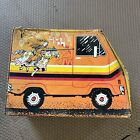 Rare htf 1978 King Seely Thermos - Vintage Thermos Vinyl Lunchbox Wizard In Van 