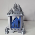 3d Printed Disney Castle Lantern With Character Panels And Led Tea Light Holder