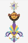 Hard Rock New Orleans Cross Fleur Guitar Pin Limited Edition 2025 New