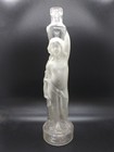 Late 1800 s Depose Glass Figural Bottle  rebecca  Blown In Mold 11-2 3  