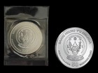2017 Rwanda 1 Oz Silver African Hippo Bu Coin  sealed 