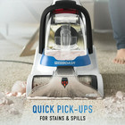 Hoover Powerdash Pet Compact Carpet Cleaner  Lightweight Upright Shampooer Fh507
