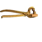 Vintage Decker Tool Animal Marking Brass Tone On Black Marble Base     Keokuk  Ia