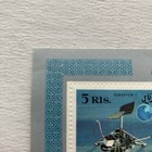1968 Ajman Uae Airmail Stamp Commemorating Satellites Minisheet Mnh