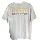 Iron Maiden The Number Of The Beast White Graphic T-shirt  Size Xl