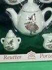 Vtg Germany Fine China Child s   Doll Tea Set Reutter Porzellan New Sealed