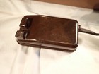 Vintage Singer Sewing Machine Model 328k With Hard Case Working Great Britain