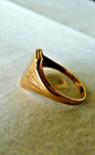 Size 5 Baby Ring 10k Yellow Gold Vintage Insignia Never Engraved
