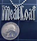 Meat Loaf Necklace Stainless Chain New Vintage Official 1993 Pendant Meatloaf