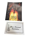 1994 Greater Miami Opera Season Program W Tickets Rigoletto Boh  me