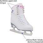 Jackson Ultima Softskate Women s Size 4 Figure Ice Skates - White pink