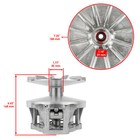 Primary   Secondary Clutch Aramid Belt For Polaris Ranger Crew 570 2014-21