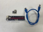 Pci-e 1x To 16x Powered Usb3 0 Gpu Riser Extender Adapter Card Board Cable