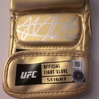Khabib Nurmagomedov Signed Gold Glove Autographed Ufc Beckett Bas Coa Auto Ip