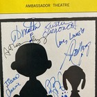 Cast Signed Playbill You re A Good Man  Charlie Brown Roger Bart Bd Wong  5 More