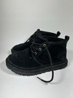 Worn Womens Ugg Neumel Chukka Boot - Black Suede  Size 7 Us  1094269 