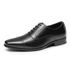 Men s Classic Oxford Dress Shoes Cap Toe Formal Lace-up Business Shoes 6 5-15