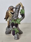 Vintage Northern Flicker Woodpecker Bird Andrea By Sadek Figurine 1993 Japan