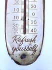 True 1949 Vintage Collectible Coca Cola Cigar  Thermometer  works 