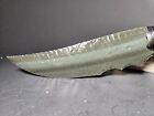 Huge 12 1 2 Inch Striped Burns Obsidian Knife stone Gemsbok kenny Hull riddick 3